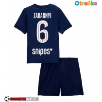 Otroške Nogometnih dresov Paris Saint-Germain Illia Zabarnyi #6 Domači 2025-26 Kratki rokavi (+ hlače)